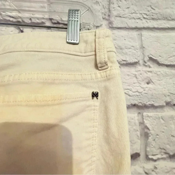 Victoria’s Secret VS Pencil Off White Corduroy Pants - Picture 7 of 14